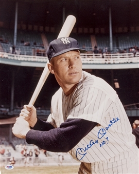 Mickey Mantle Autographed 16x20 Photograph (PSA/DNA 10)